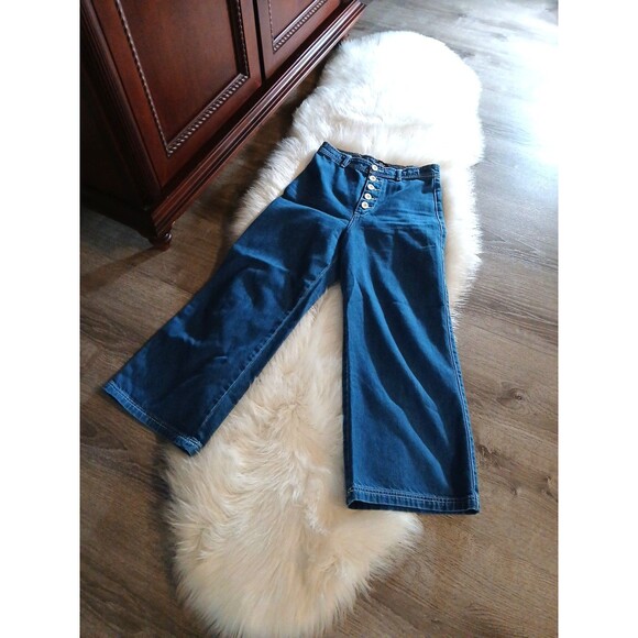 NWOT BDG-Urban Outfitters Women's Size 26 Button-Fly High Waist Flare Leg Jeans - Picture 4 of 8